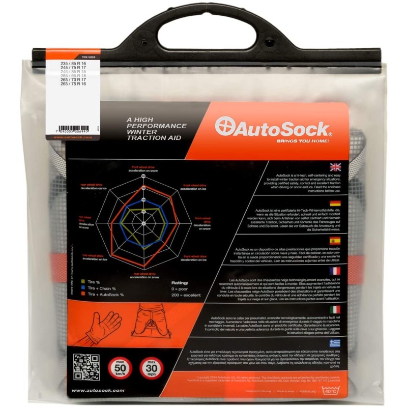 CADENAS DE TELA AutoSock 580