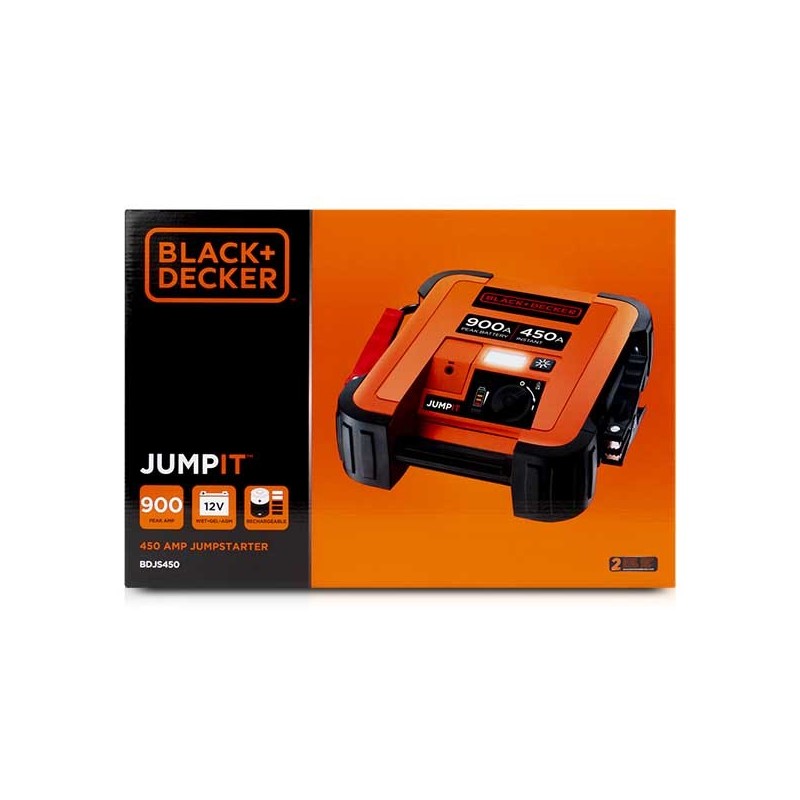 ARRANCADOR DE BATERIA BLACK&DECKER 450 AMP