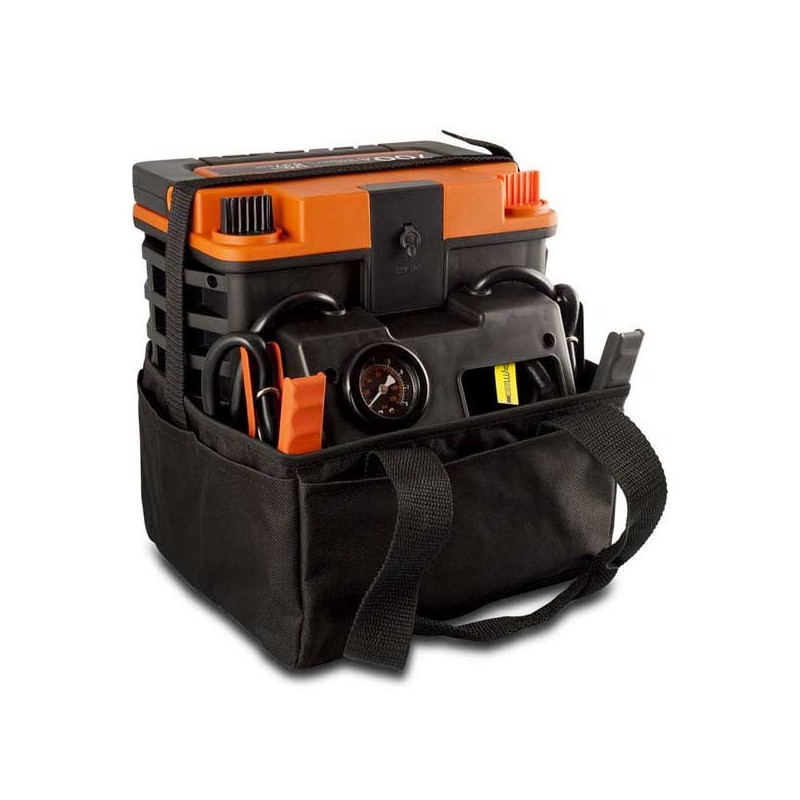ARRANCADOR + COMPRESOR BLACK&DECKER 350 AMP CON BOLSA