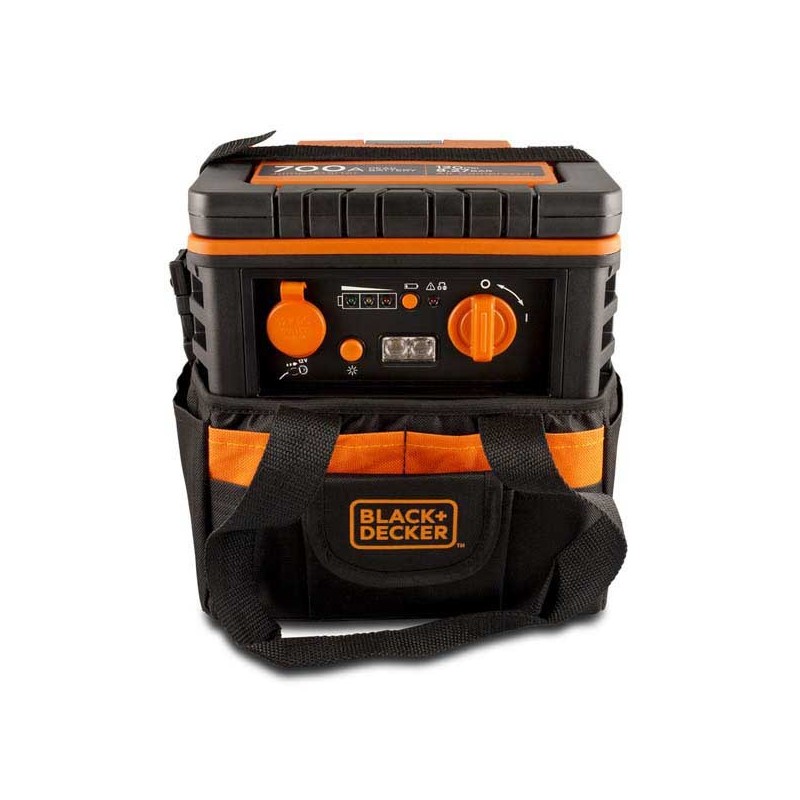 ARRANCADOR + COMPRESOR BLACK&DECKER 350 AMP CON BOLSA
