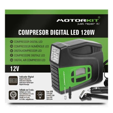 COMPRESOR DIGITAL  MOTROKITT LED 120W