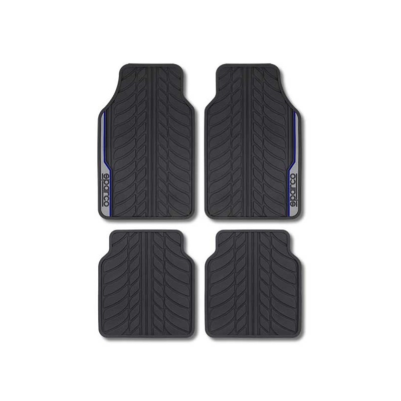 SET DE ALFOMBRAS F507 INTL AZUL 4 PIEZAS SPARCO