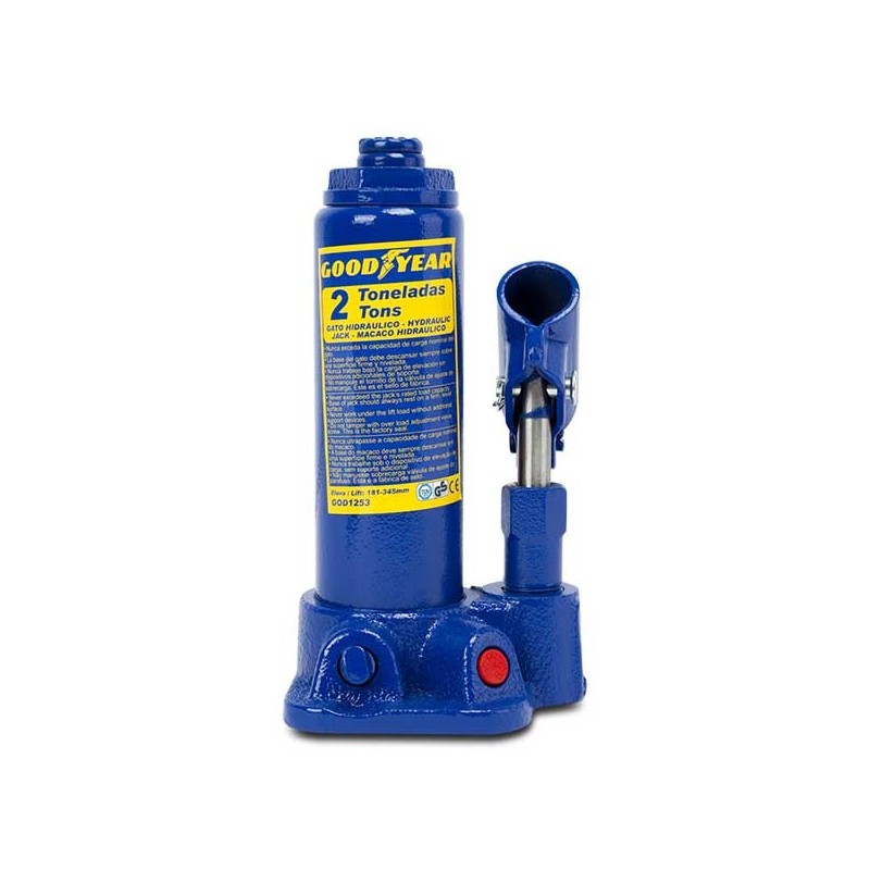 GATO HIDRÁULICO DE BOTELLA GOOD YEAR 2 TONELADAS