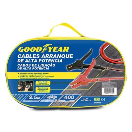 CABLES DE ARRANQUE 400 AMP / 15 MM / 2,5 M GOOD YEAR
