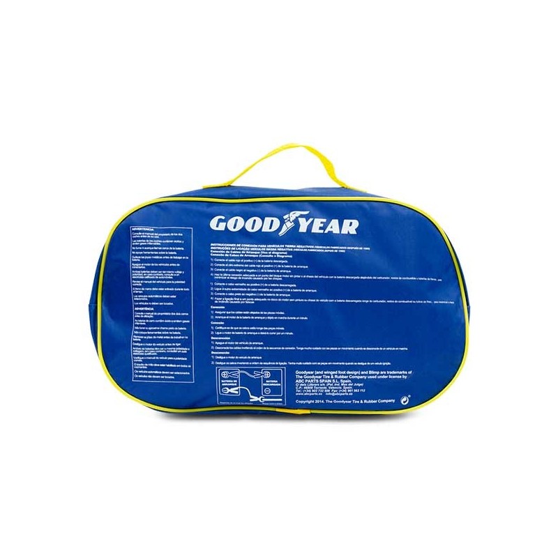 CABLES DE ARRANQUE 400 AMP / 15 MM / 2,5 M GOOD YEAR