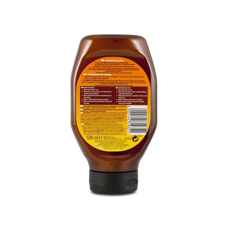 GEL LIMPIADOR DE PIEL ARMORALL 530ML.