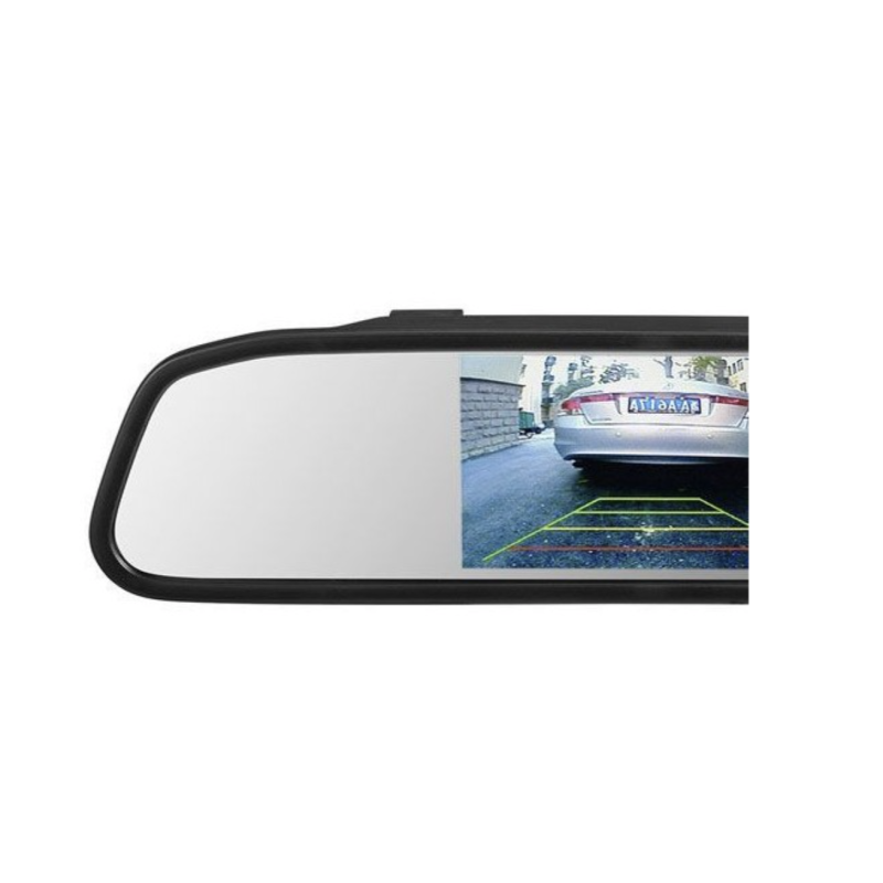 Espejo con pantalla + cámara parking + sensores