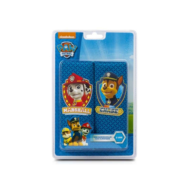 2 MINI ALMOHADILLAS PATRULLA CANINA NIÑO