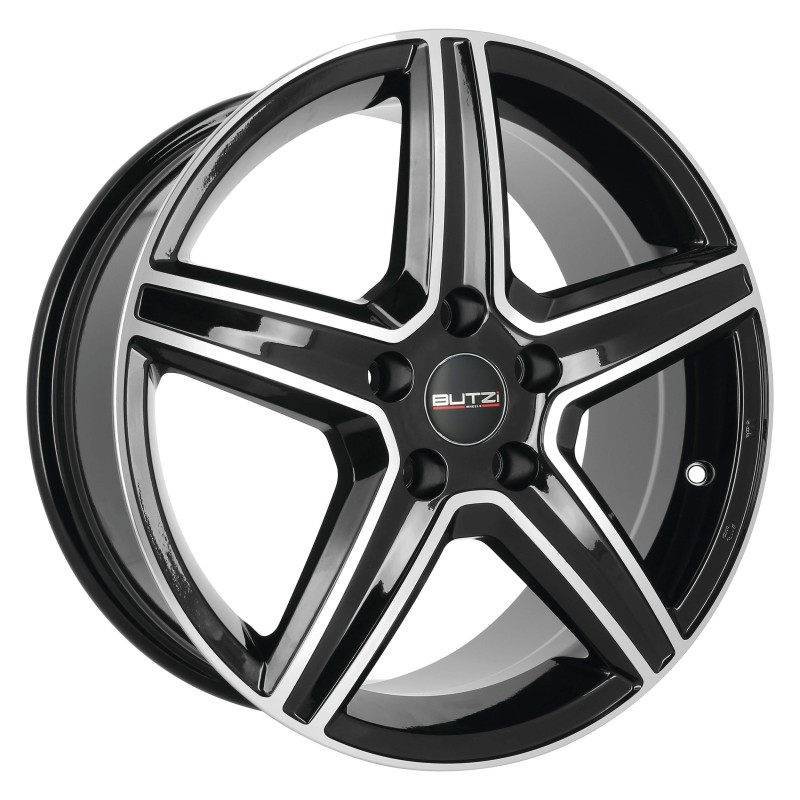 LLANTA BUTZI ARES BLACK POLISH 15" otras medidas consultar precio