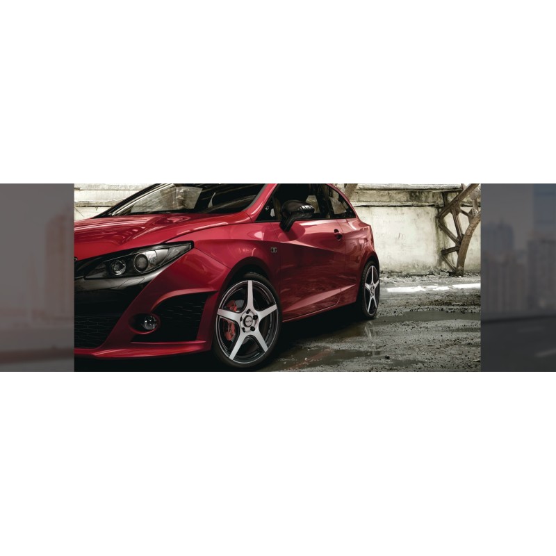 LLANTA BUTZI IRON BLACK FRONT POLISH 14X6"