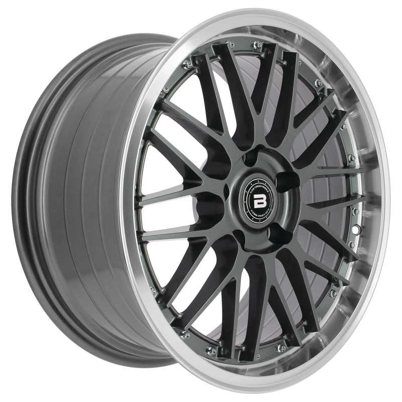 LLANTA BUTZI NEPTUNE  17X7,5" GRIS Y PULIDA