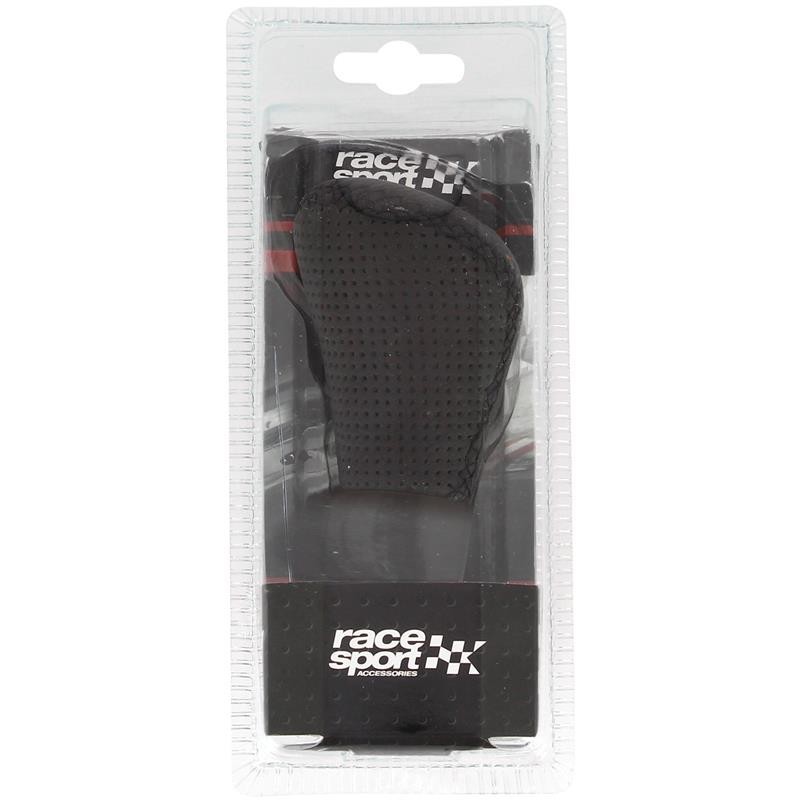 POMO CAMBIO MARCHA LEATHER NEGRO/NEGRO GATILLO