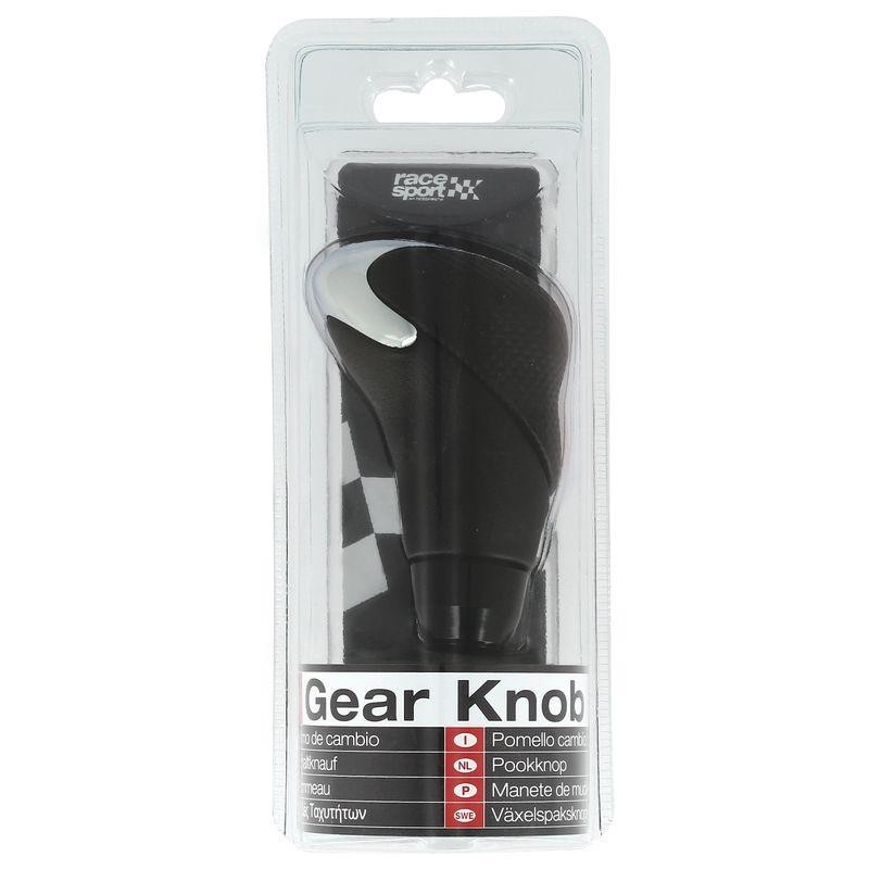 POMO CAMBIO PIEL "GT-3" NEGRO