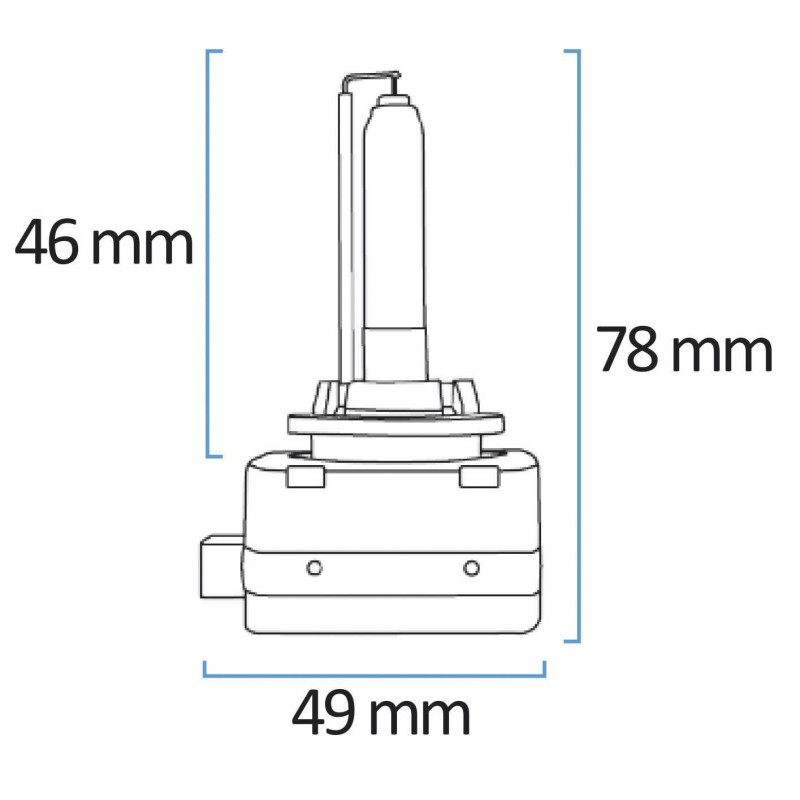 Lámpara XENON HID D1S