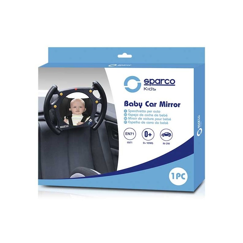 ESPEJO COCHE BEBE SPARCO INTL