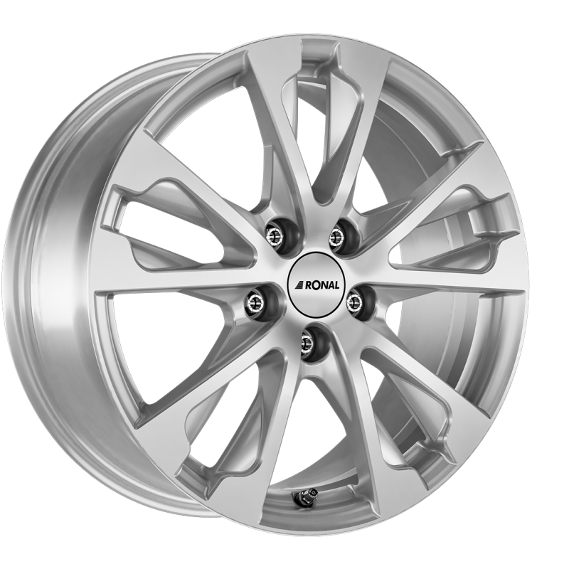 LLANTA RONAL R61 17X 7,5" PLATA CRISTAL