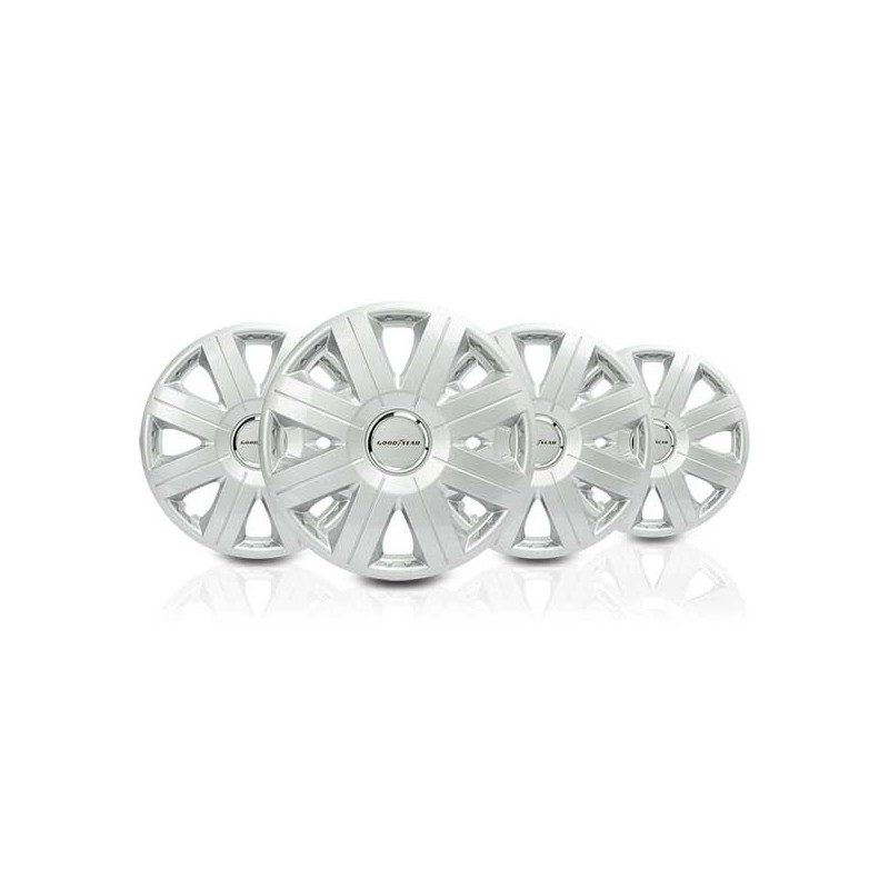 TAPACUBOS GOOD YEAR FLEXO 20 PLATA 14"