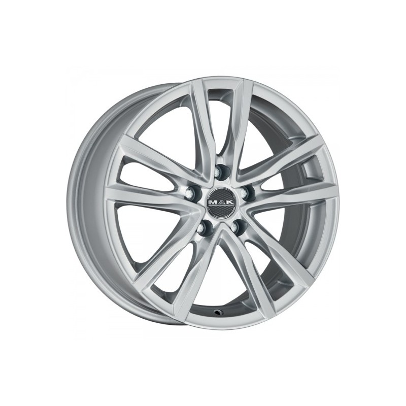 LLANTA SENCO MAK MILANO BLACK & RED 16X 6,5