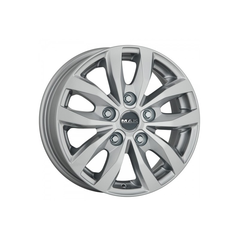 LLANTA SENCO MAK LOAD 5 SILVER 16X 6,5" especial furgonetas