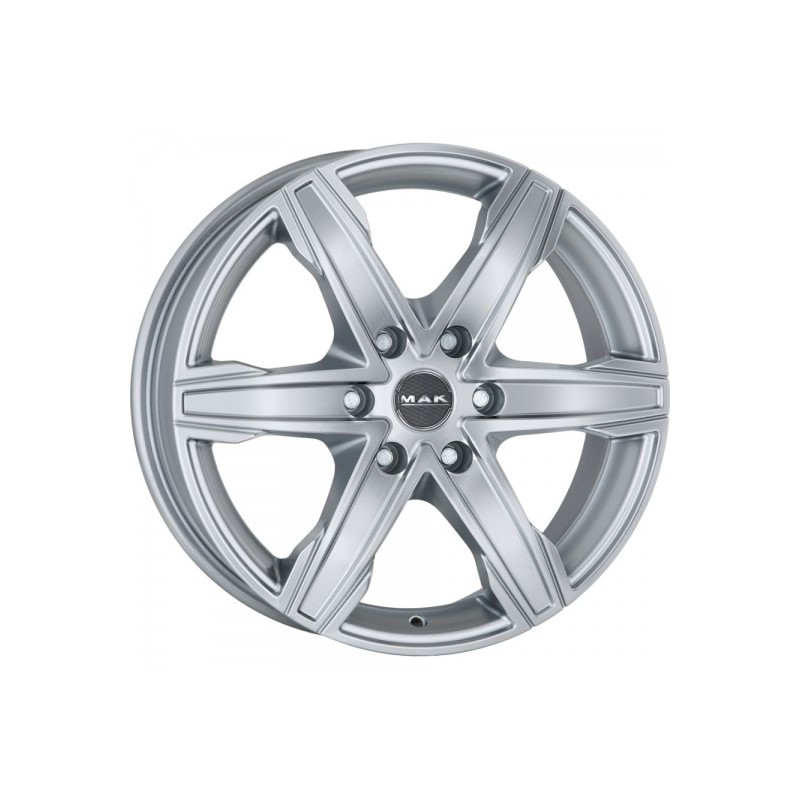 LLANTA SENCO MAK KING 6 SILVER 16X 6,5" especial furgonetas