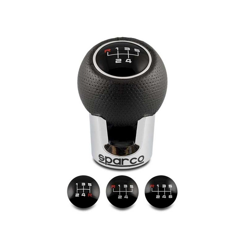 POMO SPARCO LAZIO CROMADO Y NEGRO
