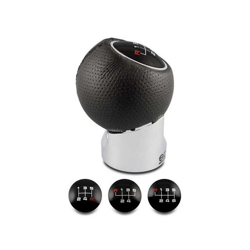 POMO SPARCO LAZIO CROMADO Y NEGRO