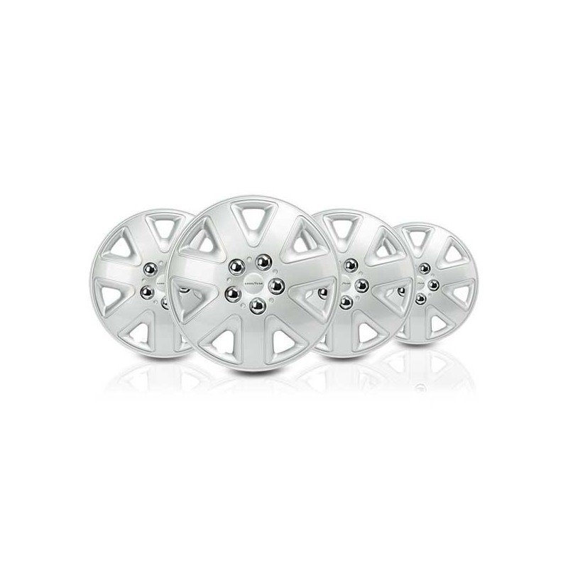 TAPACUBOS GOOD YEAR FLEXO 50 PLATA 15"