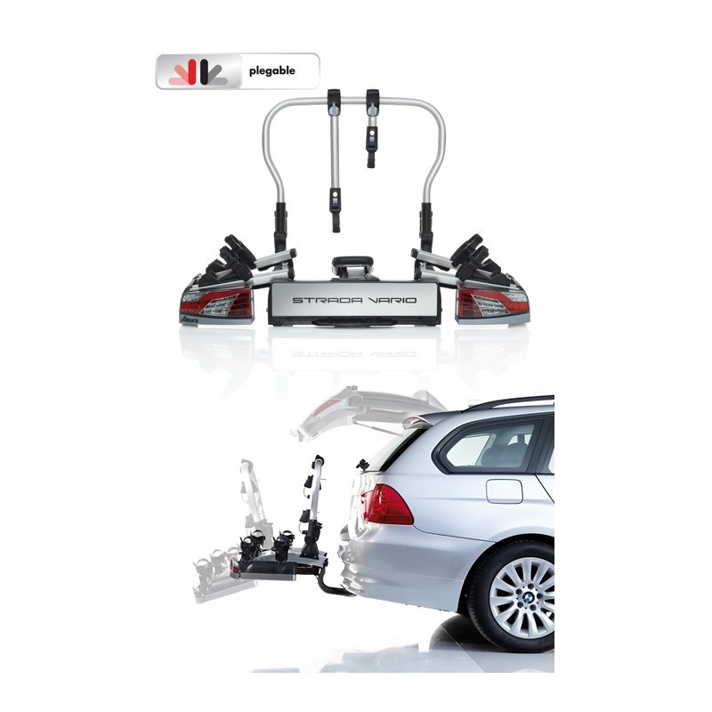 Portabicicletas para BOLA DE REMOLQUE Strada Vario 2 PLEGABLE