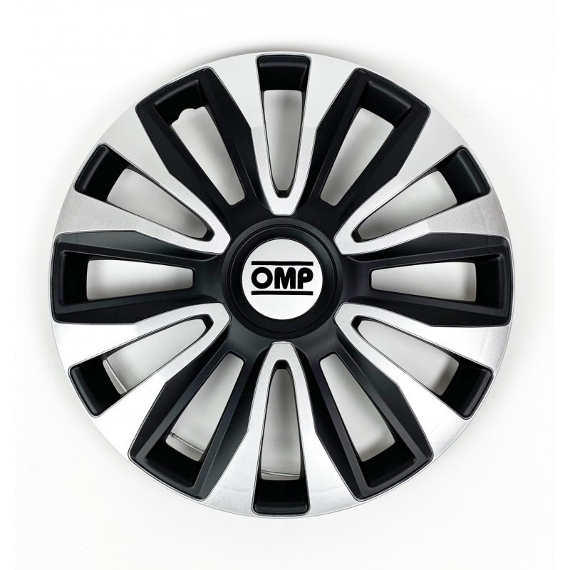 Tapacubos OMP Magnum Speed Black/Silver