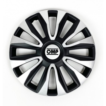 Tapacubos OMP Magnum Speed Black/Silver